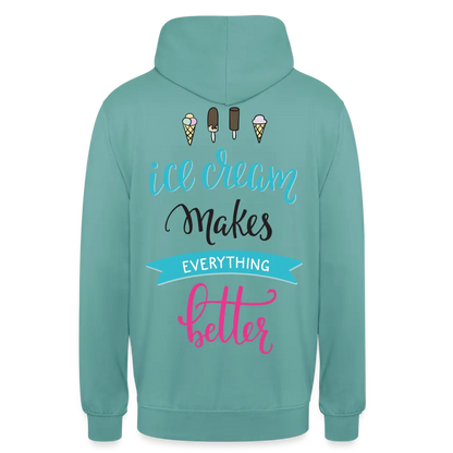 Unisex Hoodie - pastel turquoise