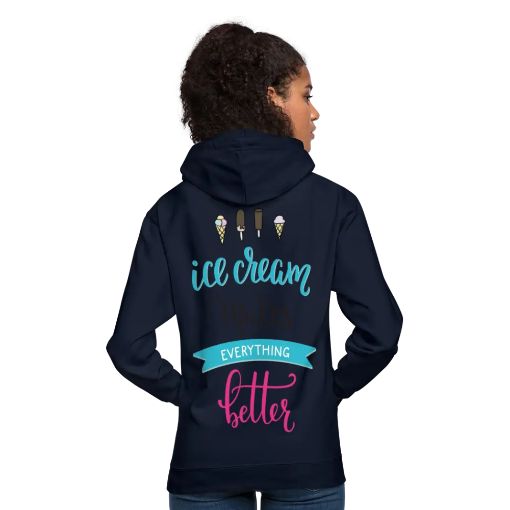 Unisex Hoodie - navy